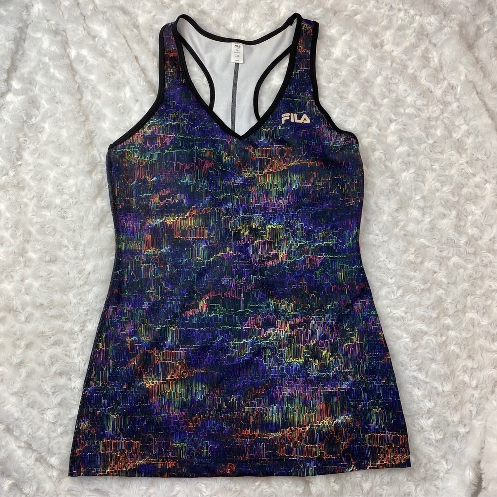 NWT Fila Athletic Racerback Tank Top Size Medium